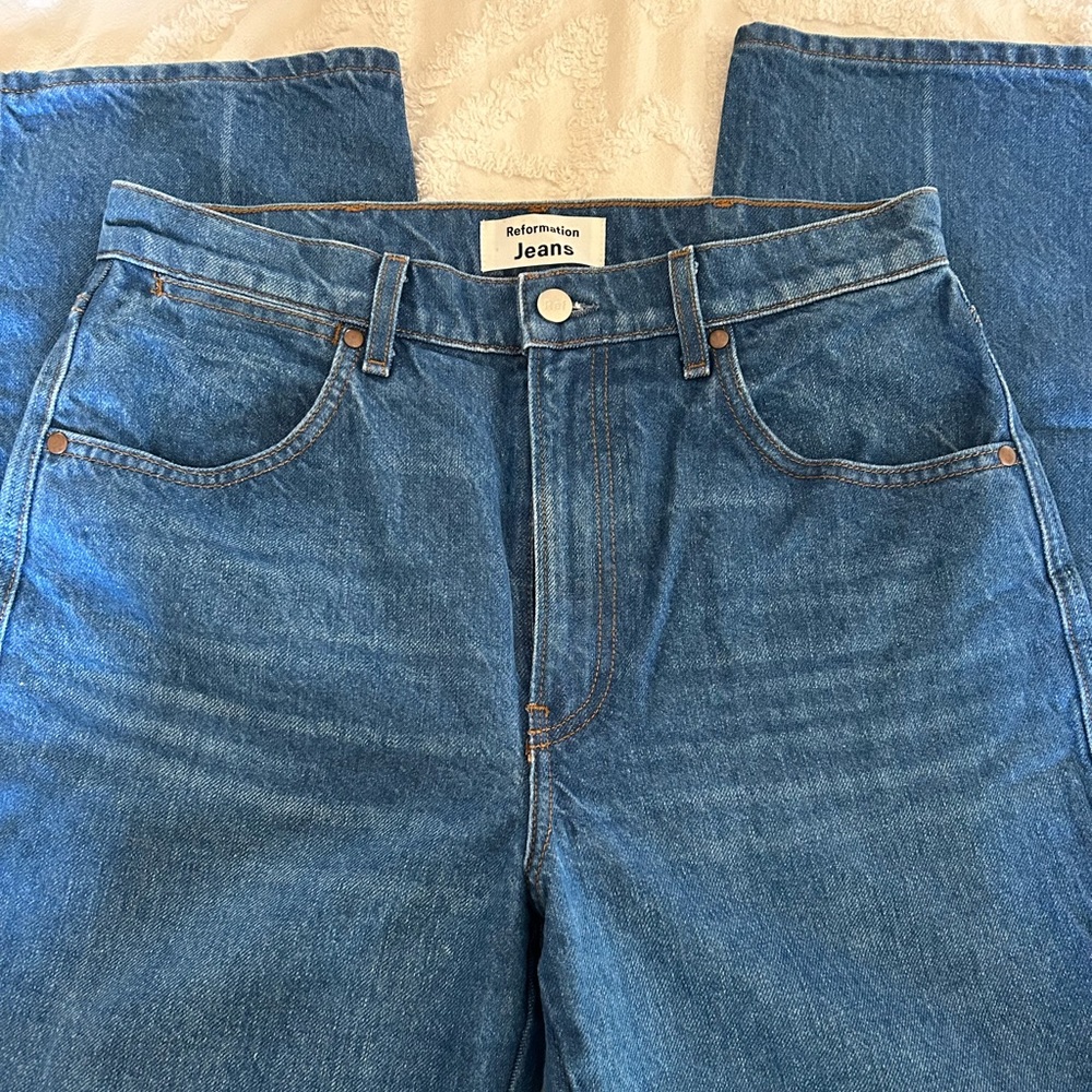 Reformation Cowboy High Rise Jean - Picture 2 of 7